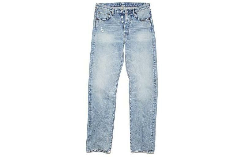 【代購】Acne Studios Distressed Regular Fit Jeans