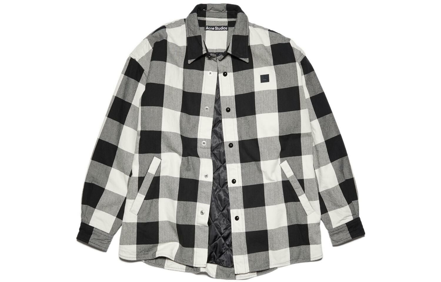 【代購】Acne Studios Checked Long-Sleeved Shirt Jacket