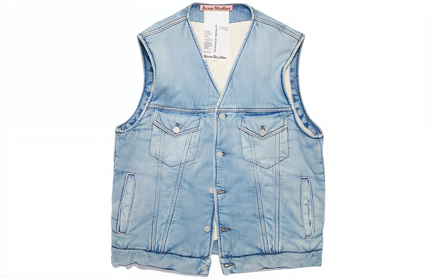 【代購】Acne Studios Vests Unisex Light Blue