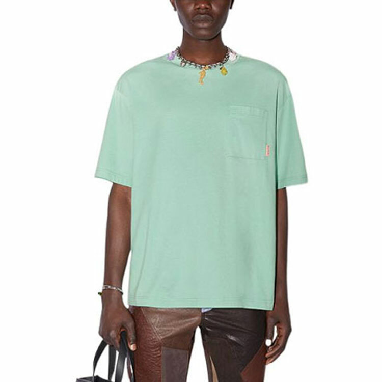 【代購】Acne Studios T-Shirts Men Mint Green