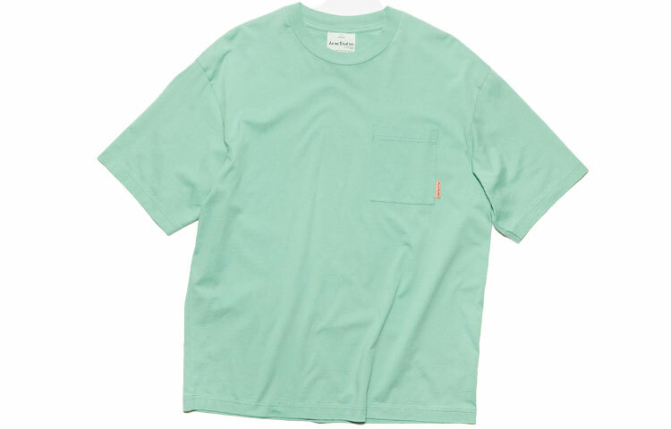 【代購】Acne Studios T-Shirts Men Mint Green