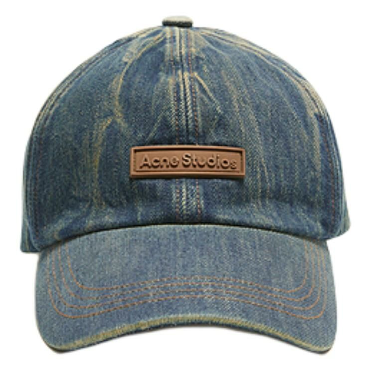 【代購】Acne Studios Logo-patch Denim Cap