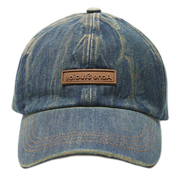 【代購】Acne Studios Logo-patch Denim Cap