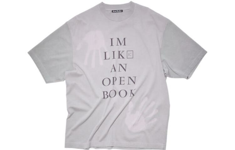【代購】Acne Studios T-Shirts Unisex Gray