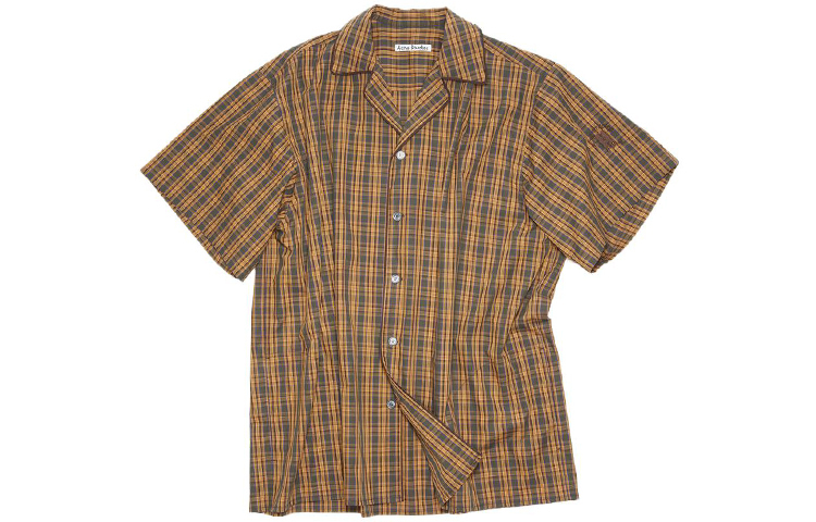 【代購】Acne Studios Shirt Unisex Brown Green