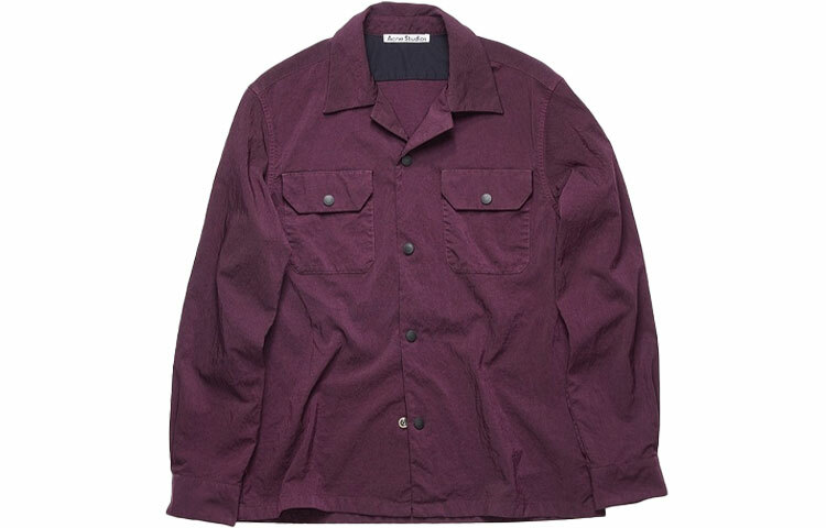 【代購】Acne Studios Shirts Men Umber Red