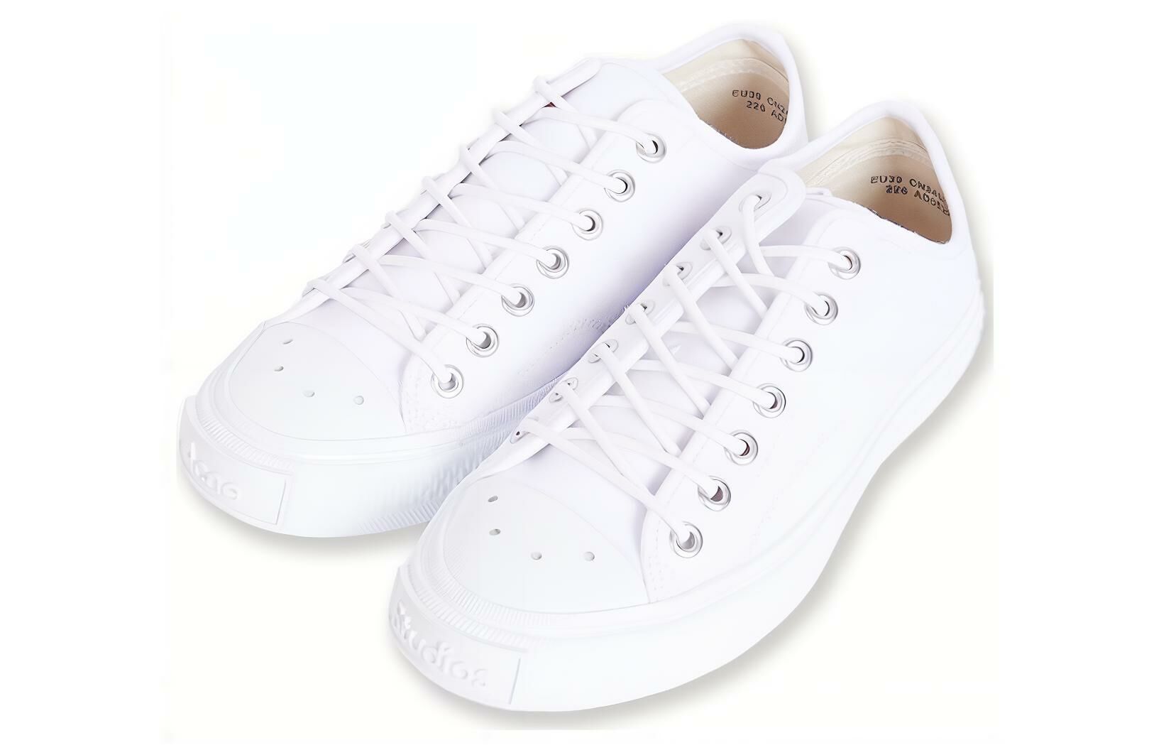 【代購】Acne Studios Low-Top Stylish Skateboarding Shoes Women's White