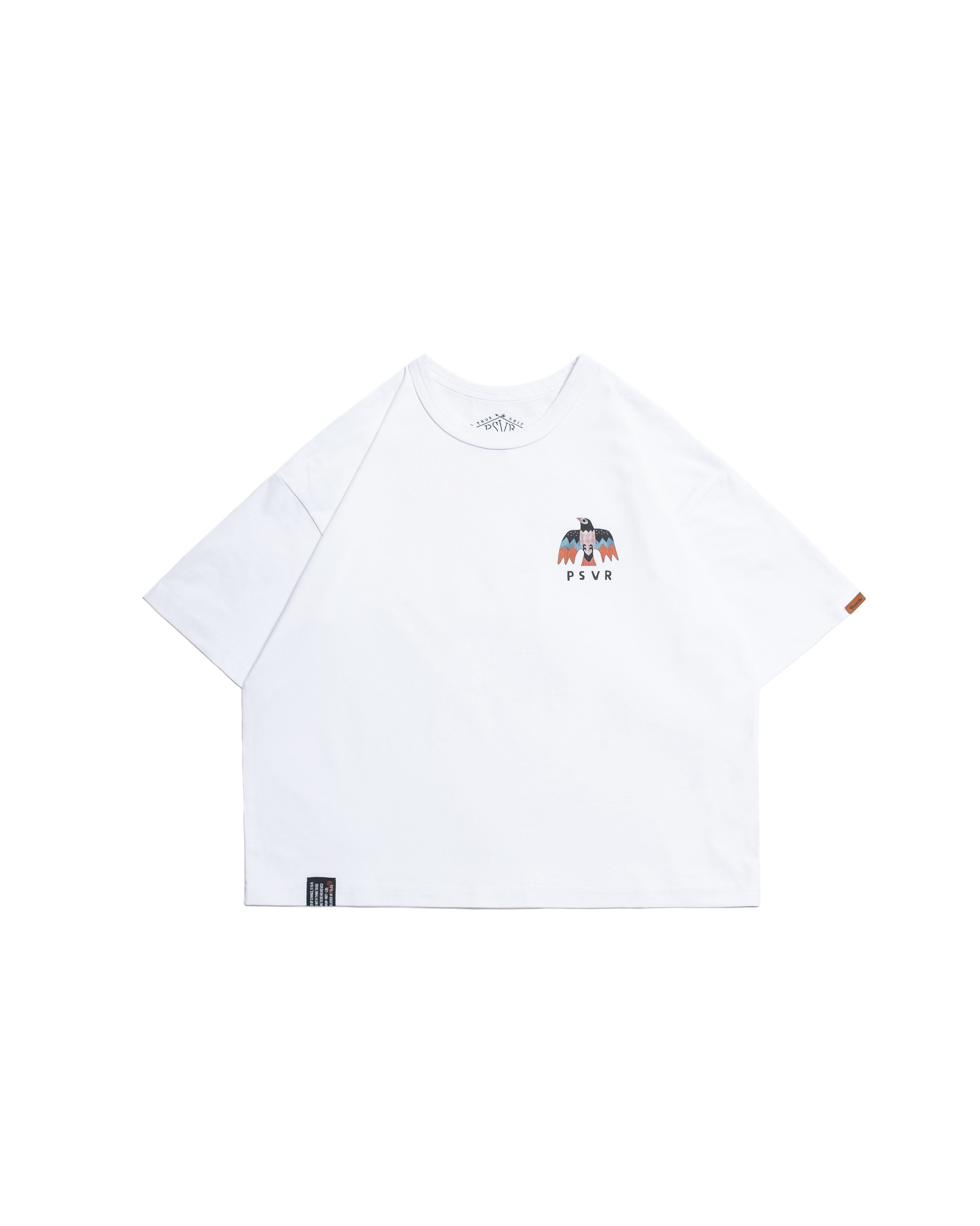 Persevere kids' T-shirt series- Thunderbird- White