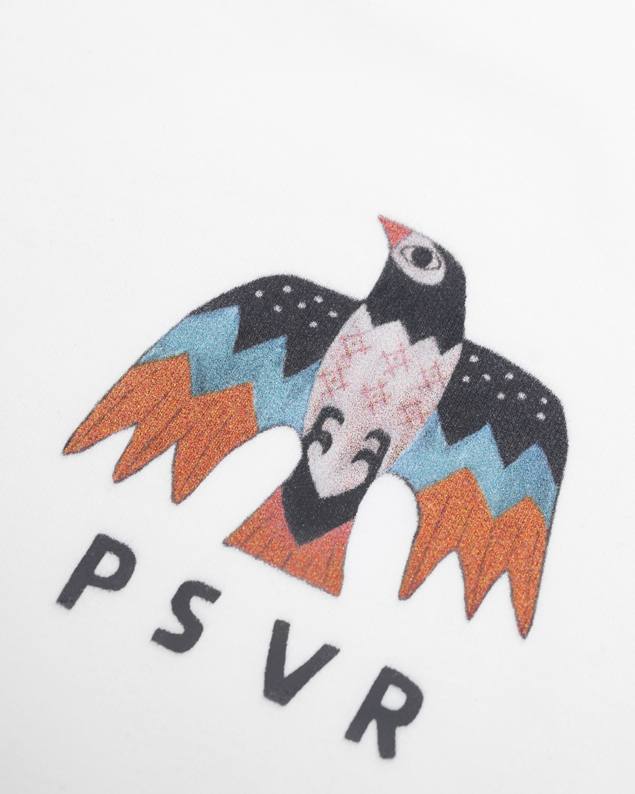 Persevere kids' T-shirt series- Thunderbird- White