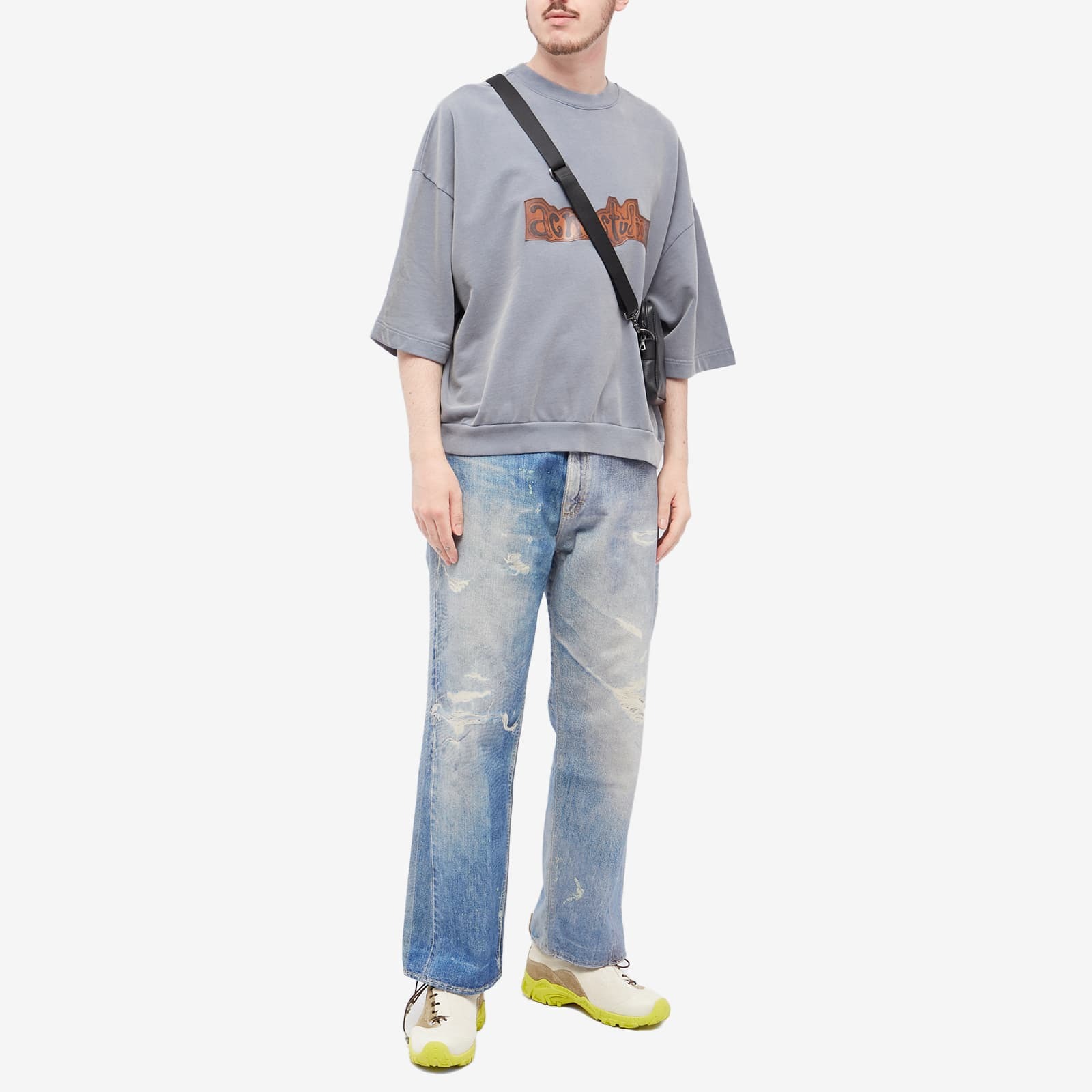 【代購】Acne Studios T-Shirts Men Gray