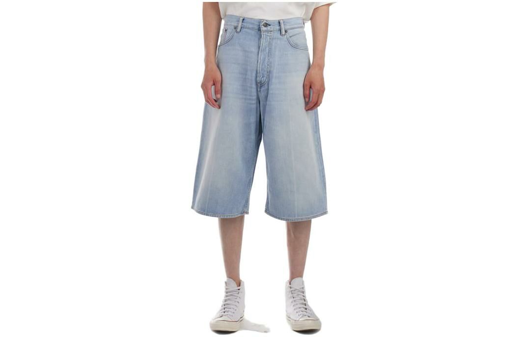 【代購】Acne Studios Denim Shorts Men Blue