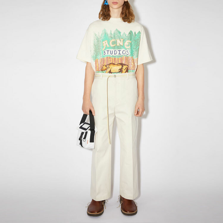 【代購】Acne Studios T-Shirts Unisex White