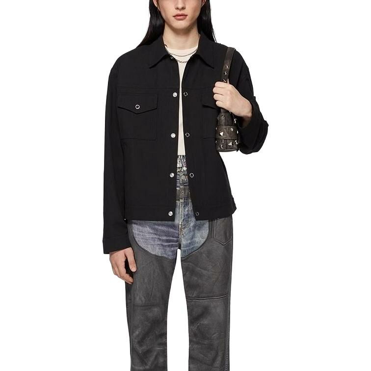 【代購】Acne Studios SS24 Jackets Coats Men's Black