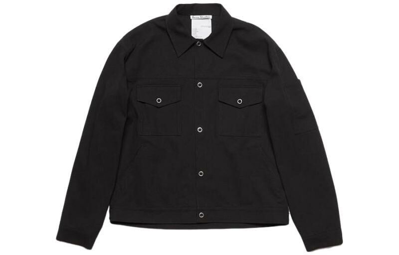 【代購】Acne Studios SS24 Jackets Coats Men's Black