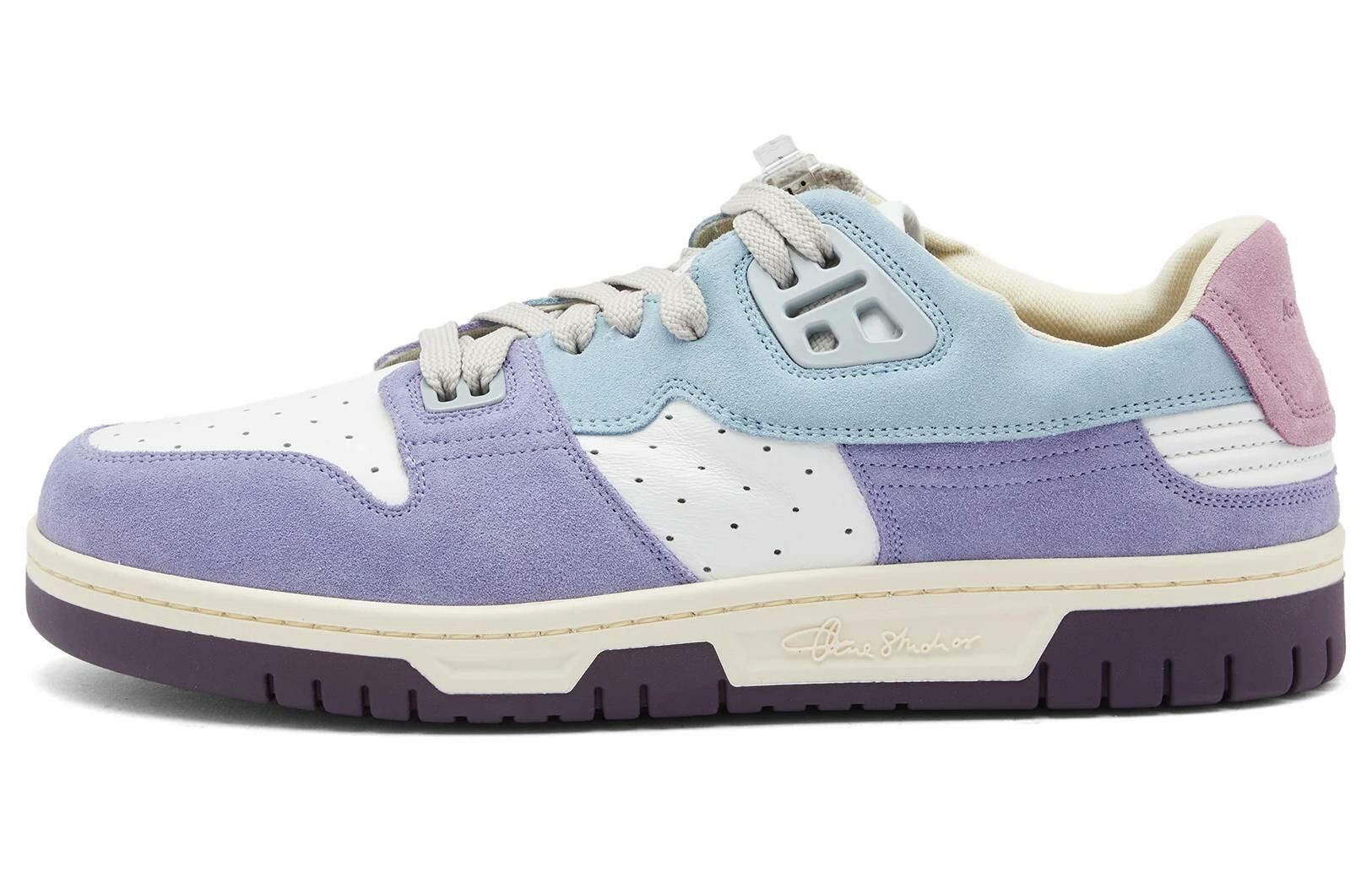 【代購】Acne Studios Low Top Stylish Skateboarding Shoes Men's Blue Purple