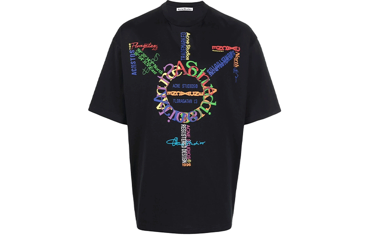 【代購】Acne Studios T-Shirts Men Black