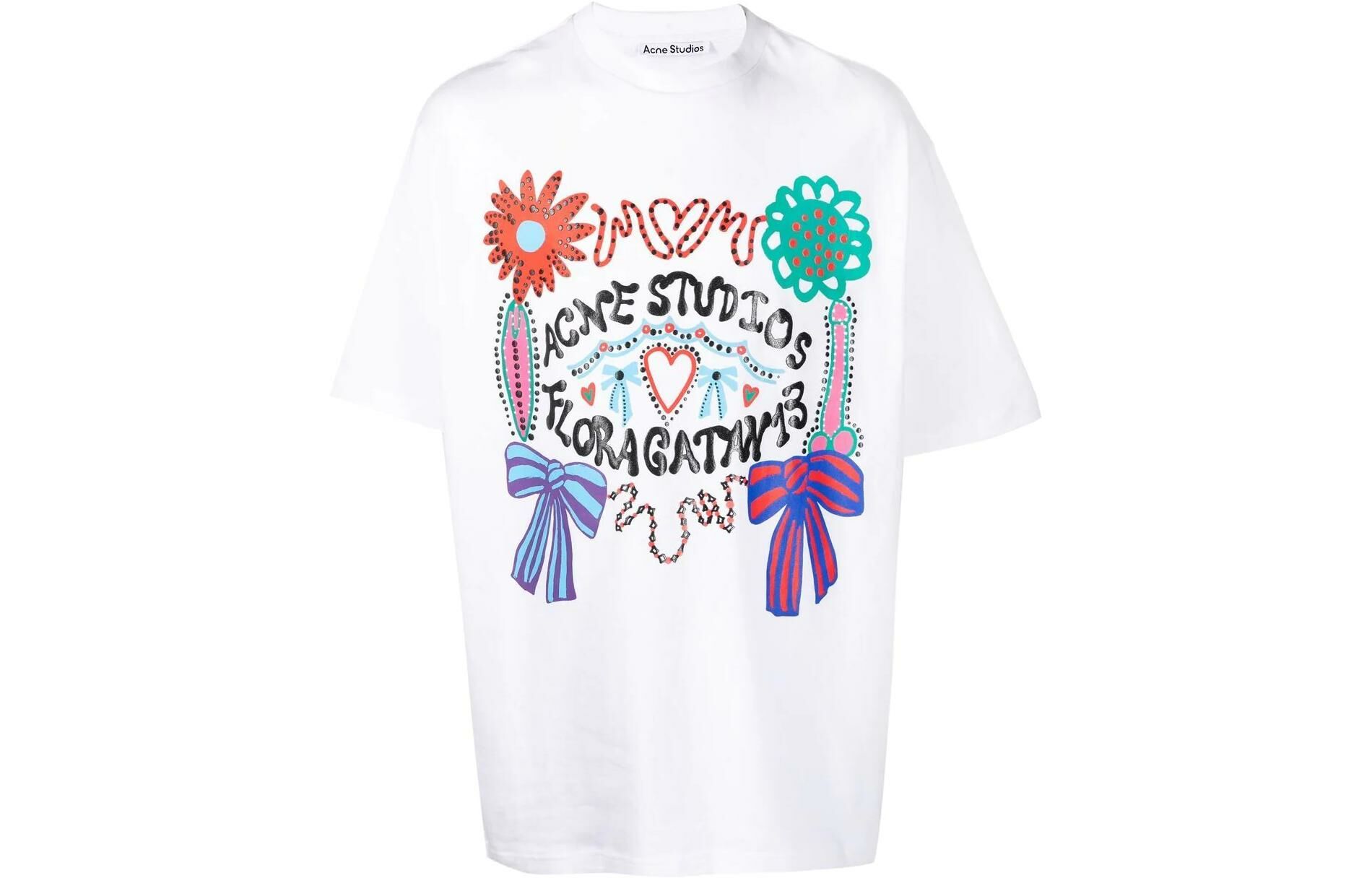 【代購】Acne Studios T-Shirts Men White