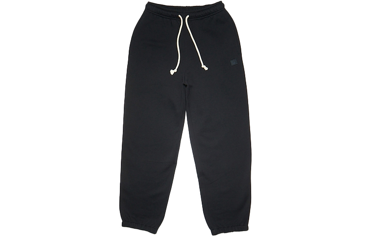 【代購】Acne Studios Knitted Sweatpants Unisex Black