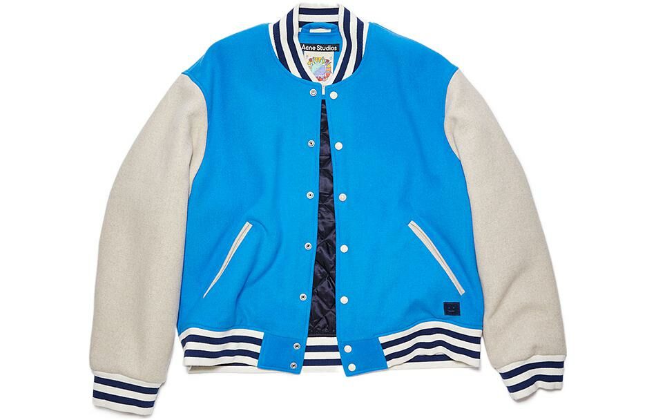 【代購】Acne Studios Baseball Jerseys Unisex Sapphire Blue