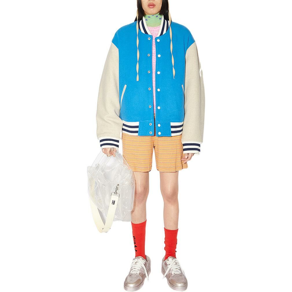 【代購】Acne Studios Baseball Jerseys Unisex Sapphire Blue