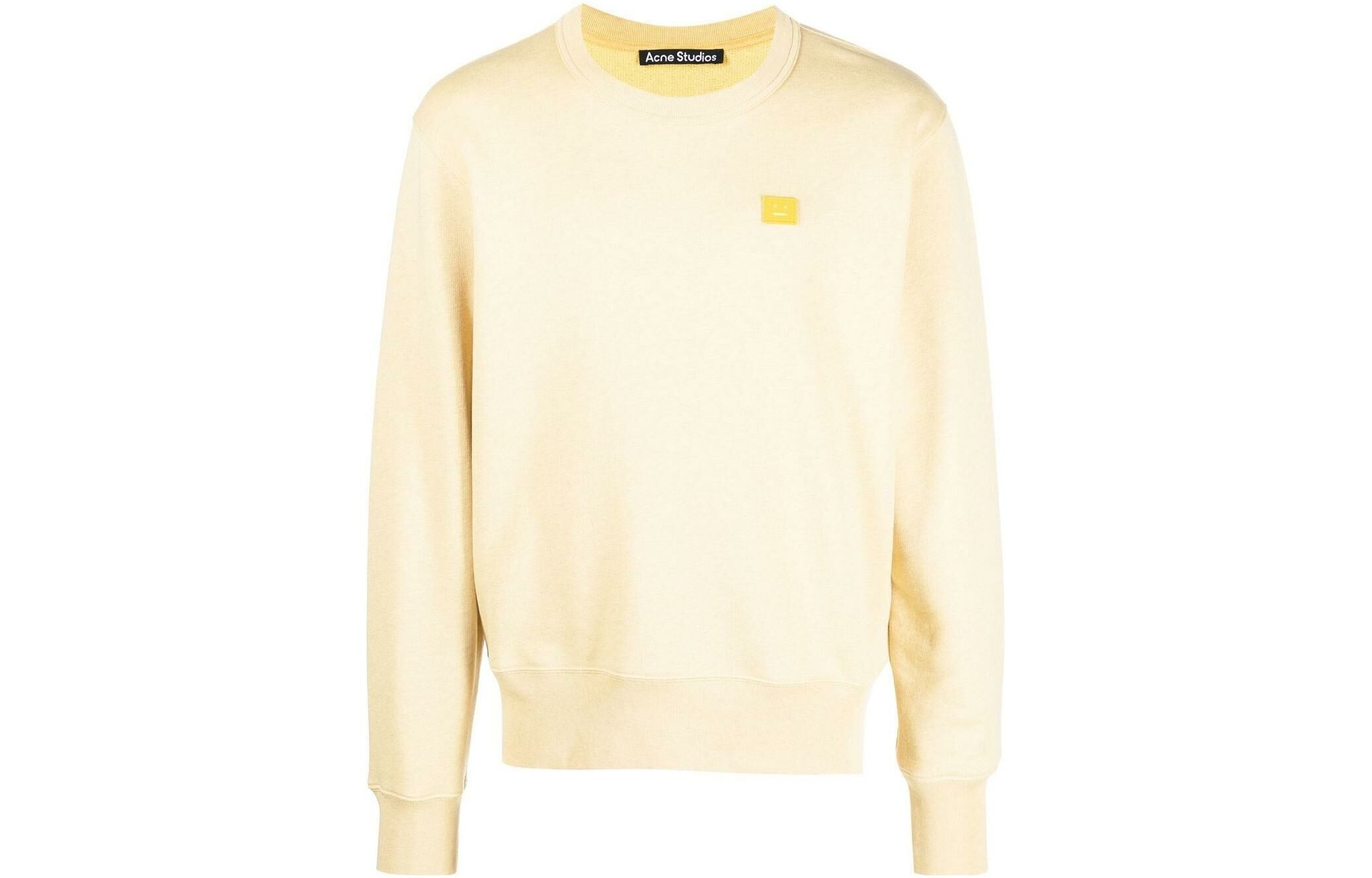 【代購】Acne Studios Sweatshirts Unisex Light Yellow
