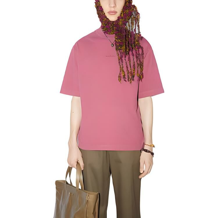 【代購】Acne Studios T-Shirts Men Washed Pink