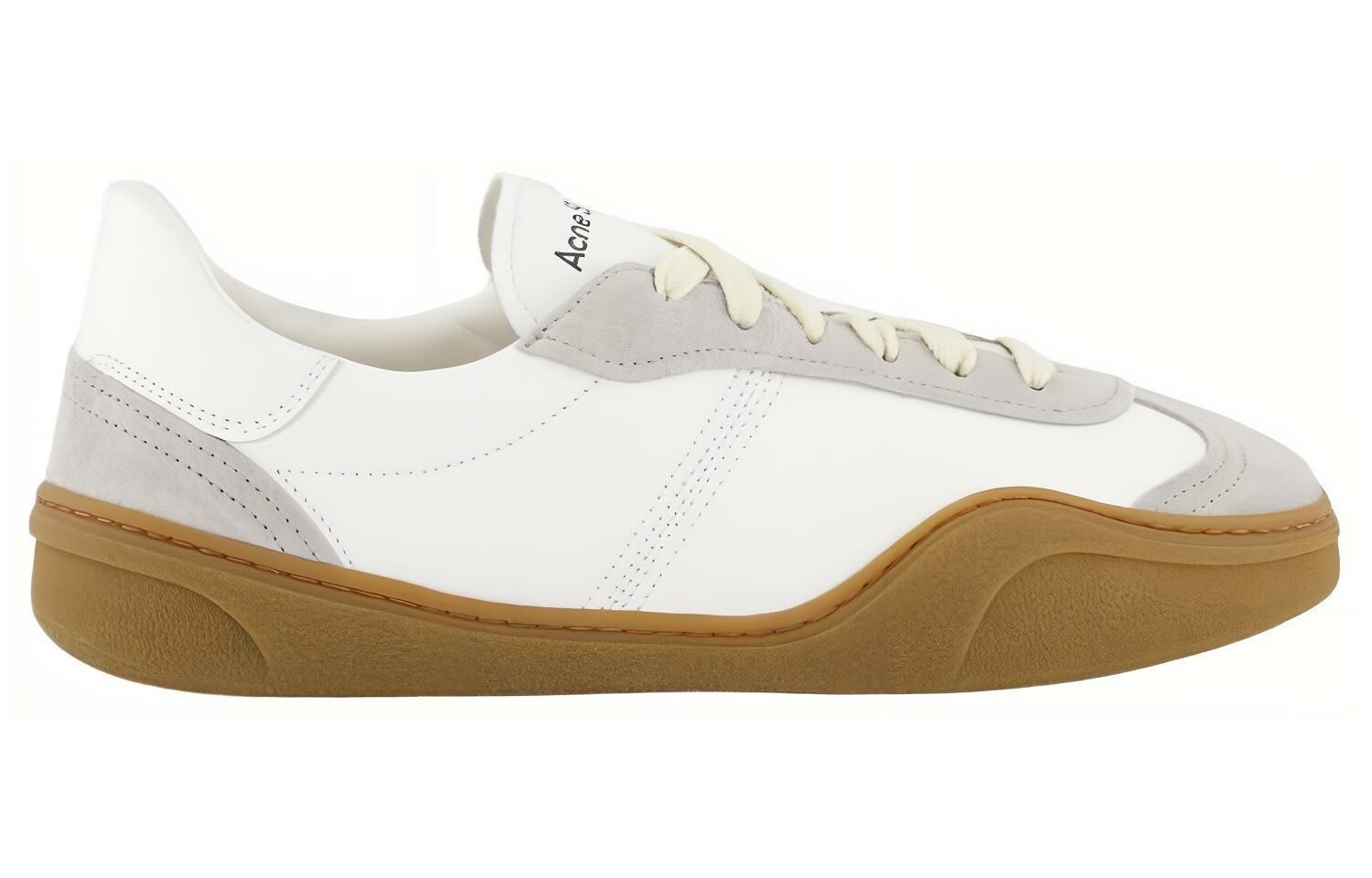 【代購】Acne Studios Panelled-design Leather Sneakers