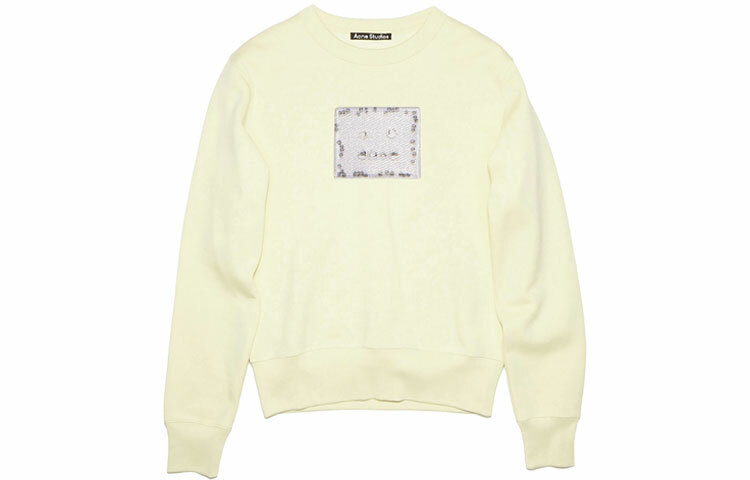 【代購】Acne Studios SS21 Sweatshirt Unisex Yellow