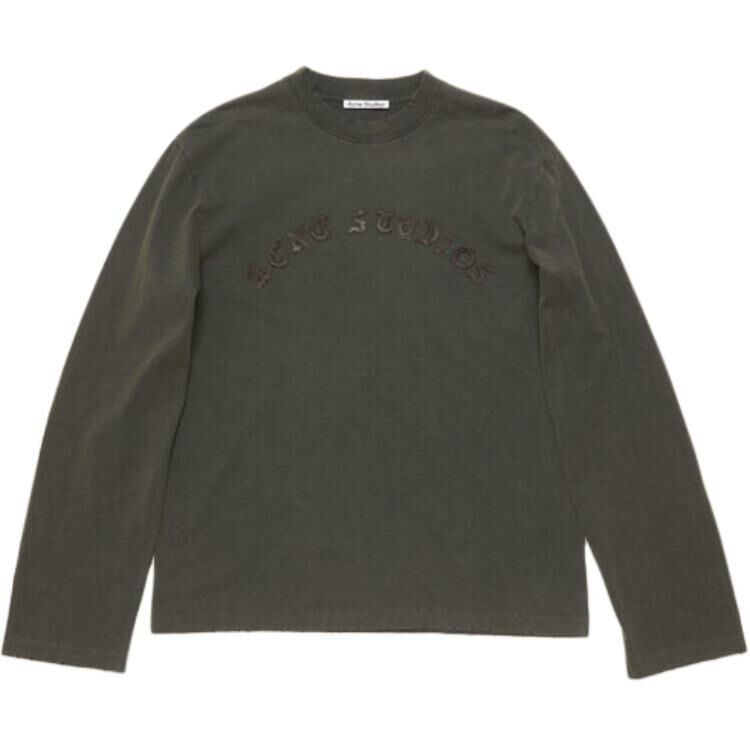 【代購】Acne Studios Logo Detailed Long Sleeved T-Shirt