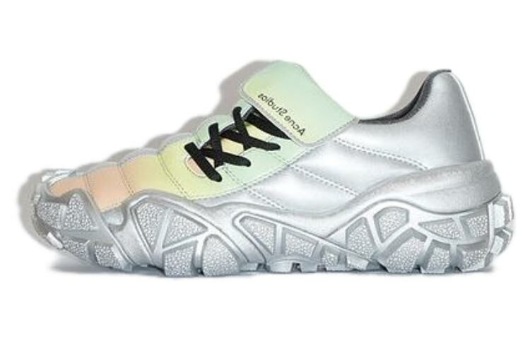 【代購】Acne Studios Wear-Resistant Low-Top Casual Shoes Women's Gray Green