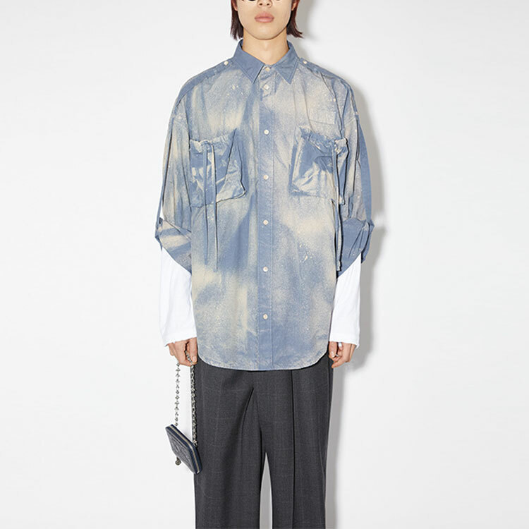 【代購】Acne Studios Shirts Men Medium Blue