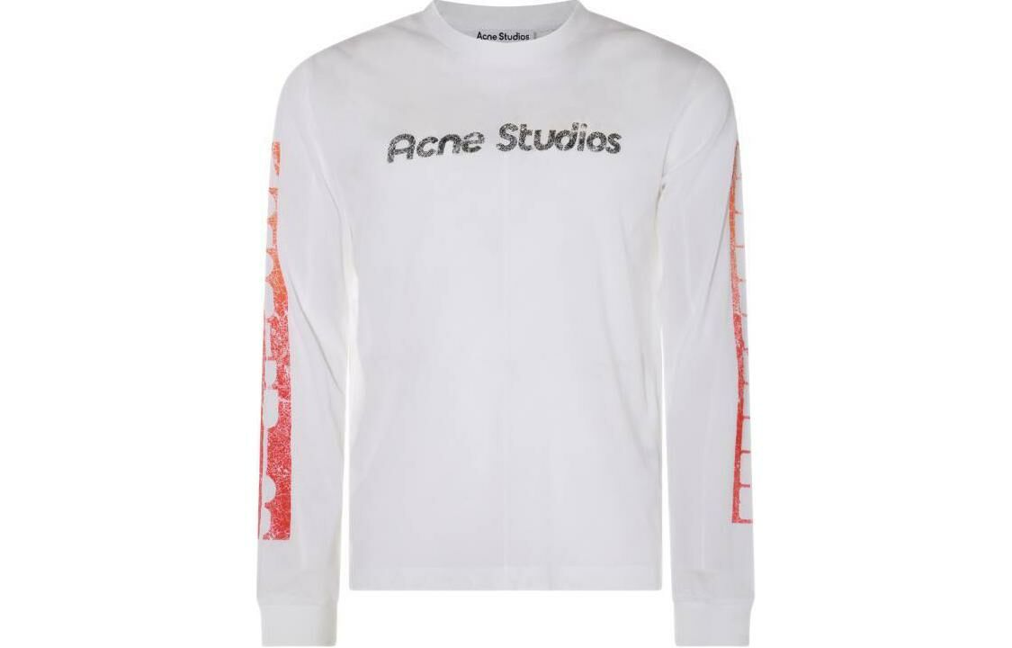 【代購】Acne Studios Logo Detailed Long Sleeved T Shirt