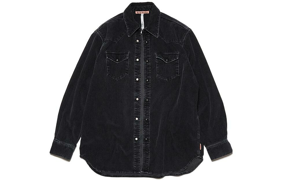 【代購】Acne Studios Collared Button Up Denim Jacket