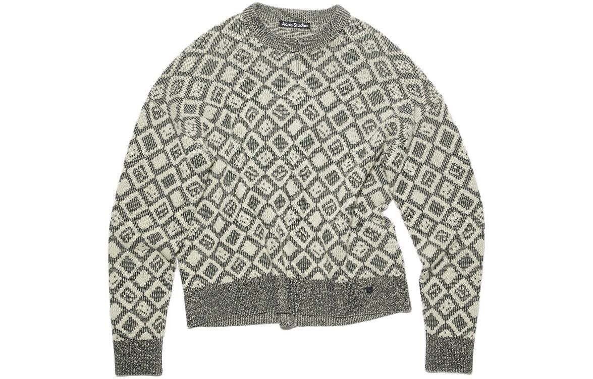 【代購】Acne Studios FW23 Knitwear Unisex Oat Beige