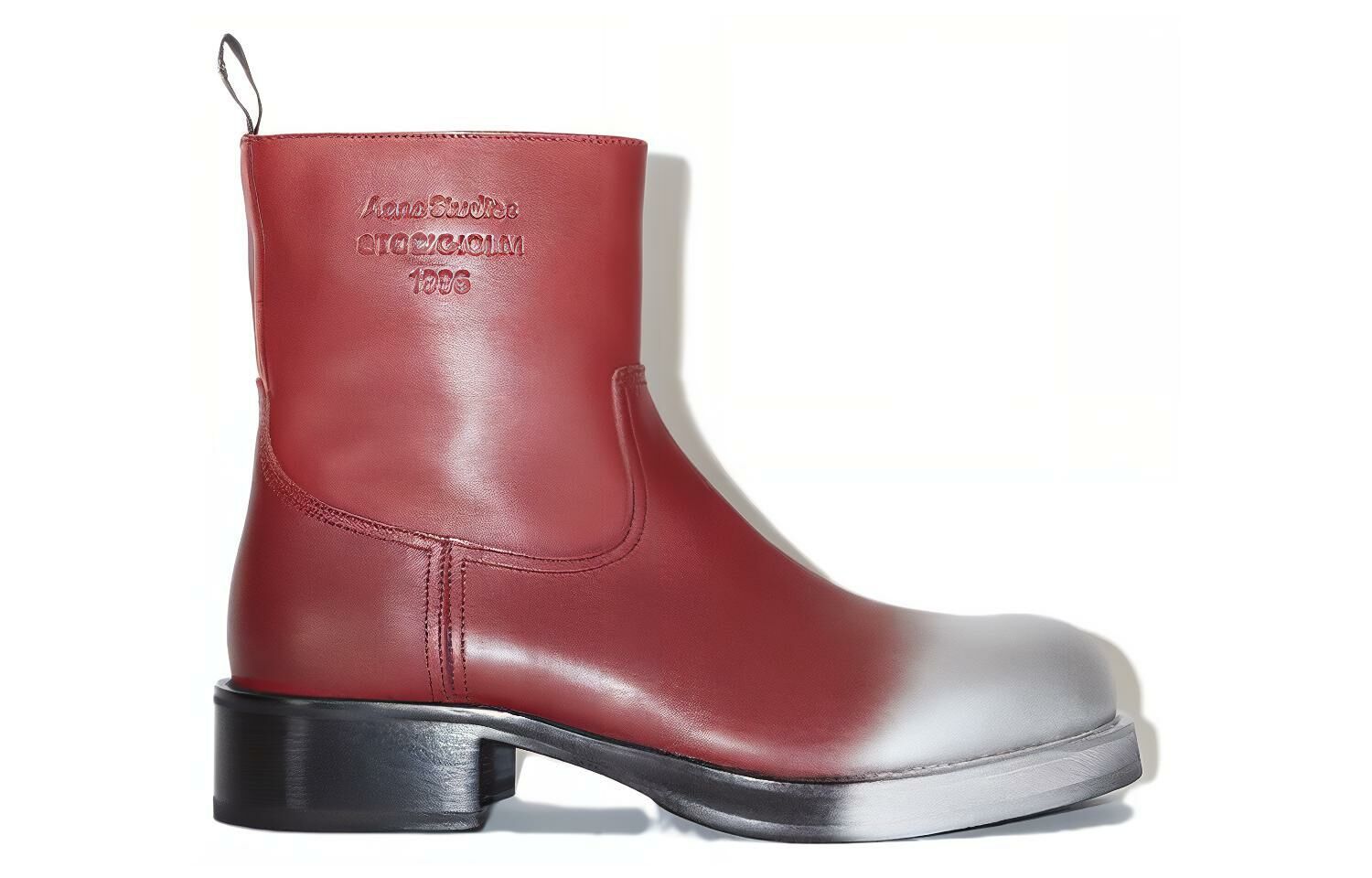【代購】Acne Studios Ankle Boots 4.5cm Men's Burgundy