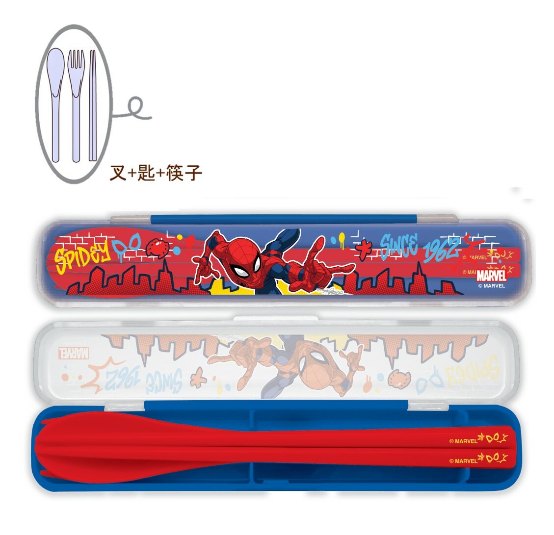 蜘蛛俠 - 餐具套裝 (叉+匙+筷)