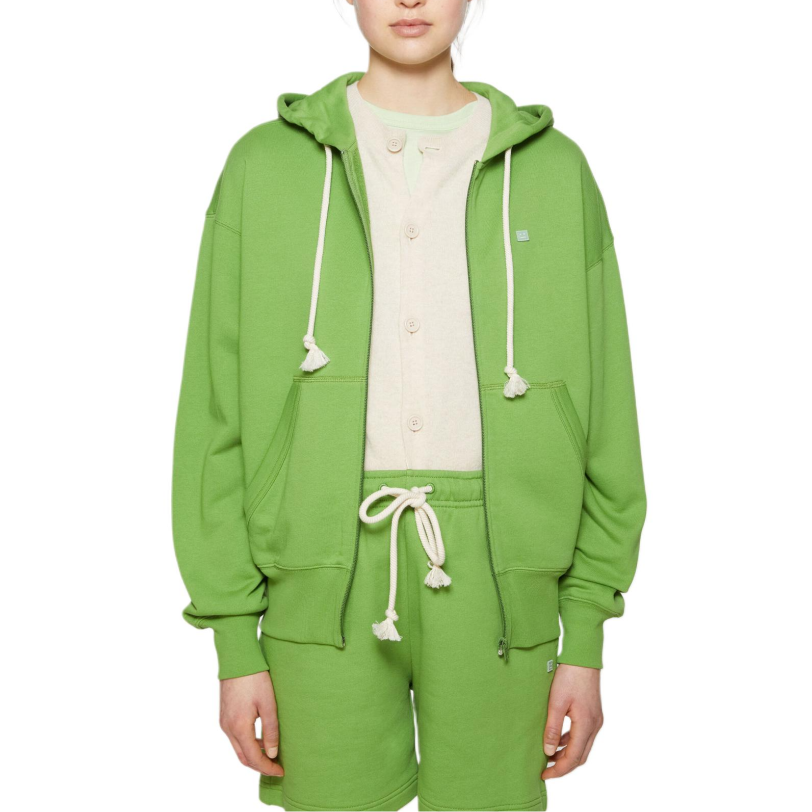 【代購】Acne Studios Organic Cotton Zip-up Hoodie