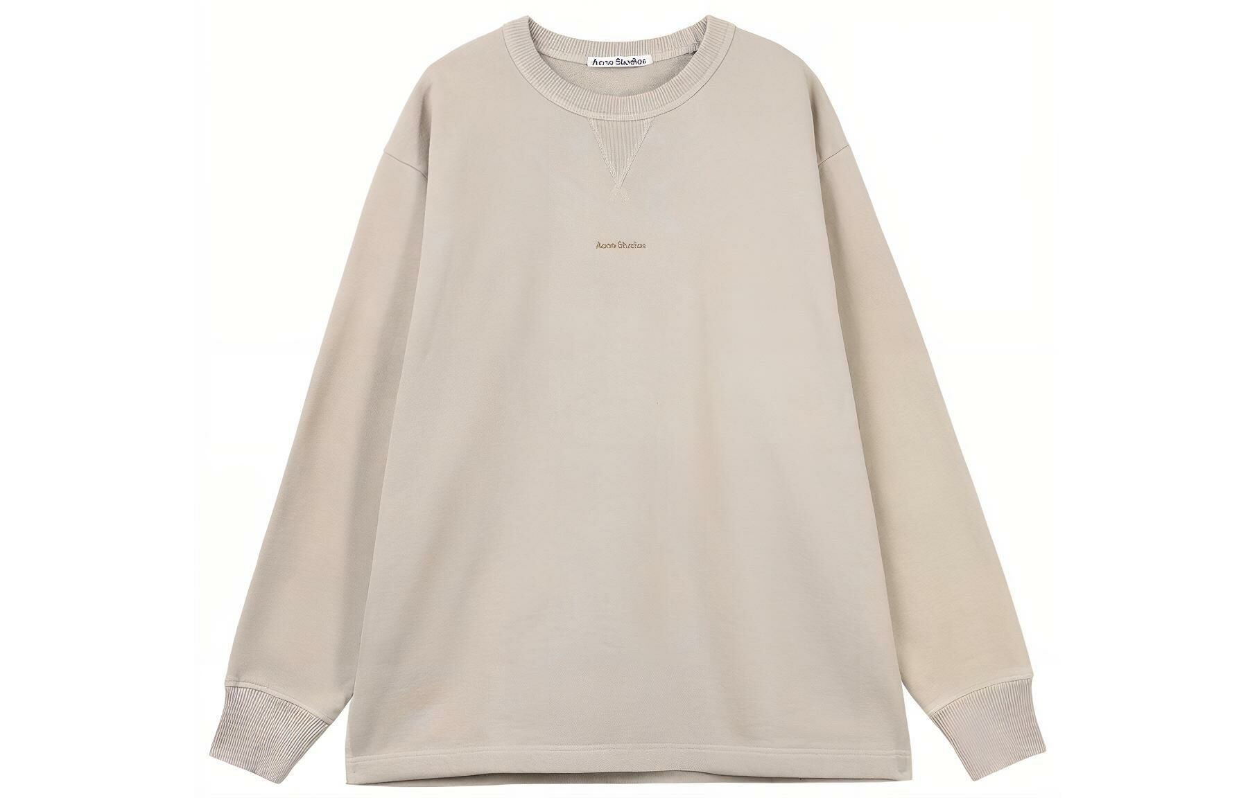【代購】Acne Studios Sweatshirts Men Oyster Gray Color