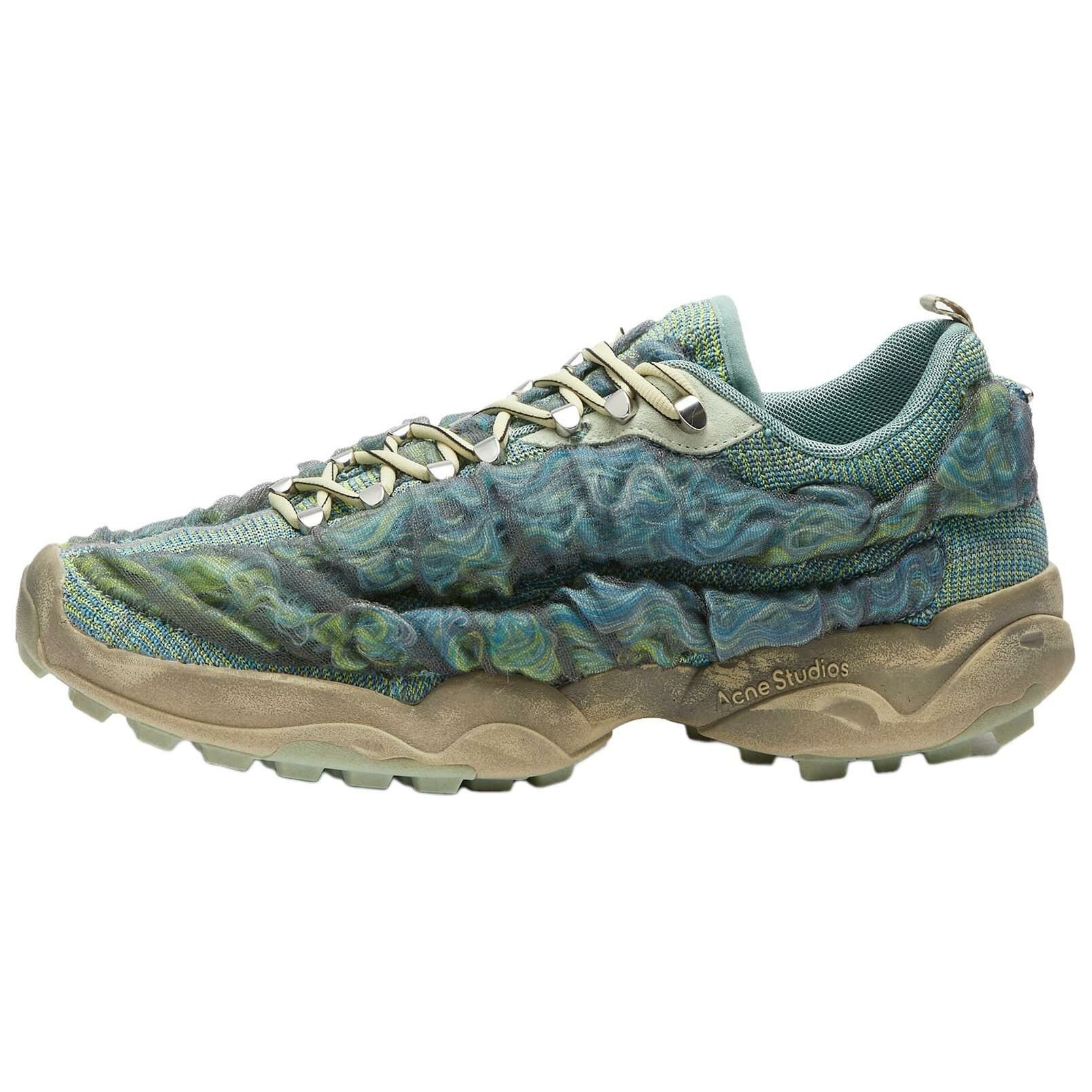 【代購】Acne Studios Bubba Low-Top Casual Shoes Men's Turquoise