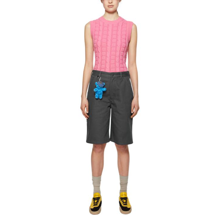 【代購】Acne Studios Face patch Canvas Shorts