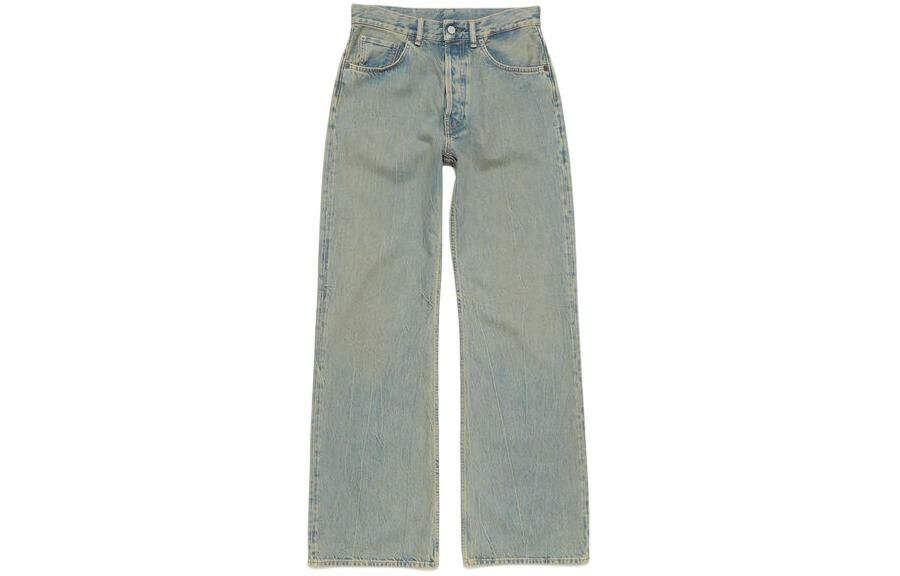 【代購】Acne Studios Mid rise Wide leg Jeans