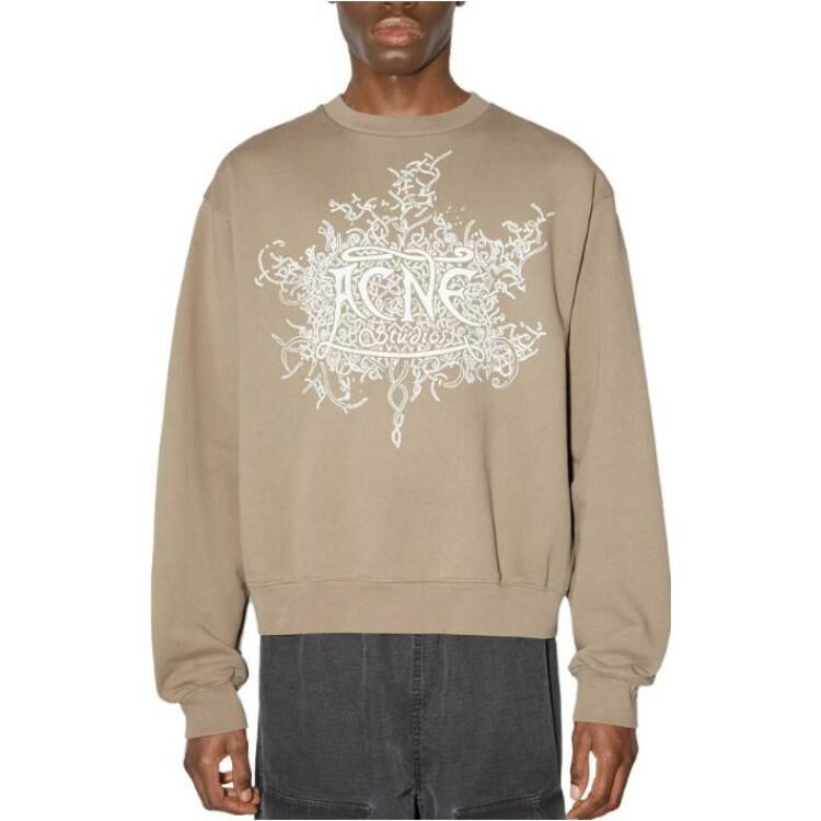 【代購】Acne Studios Logo Printed Crewneck Sweatshirt