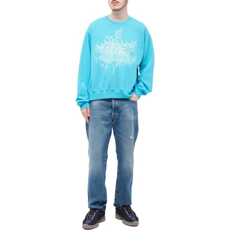 【代購】Acne Studios Sweatshirts Men Blue