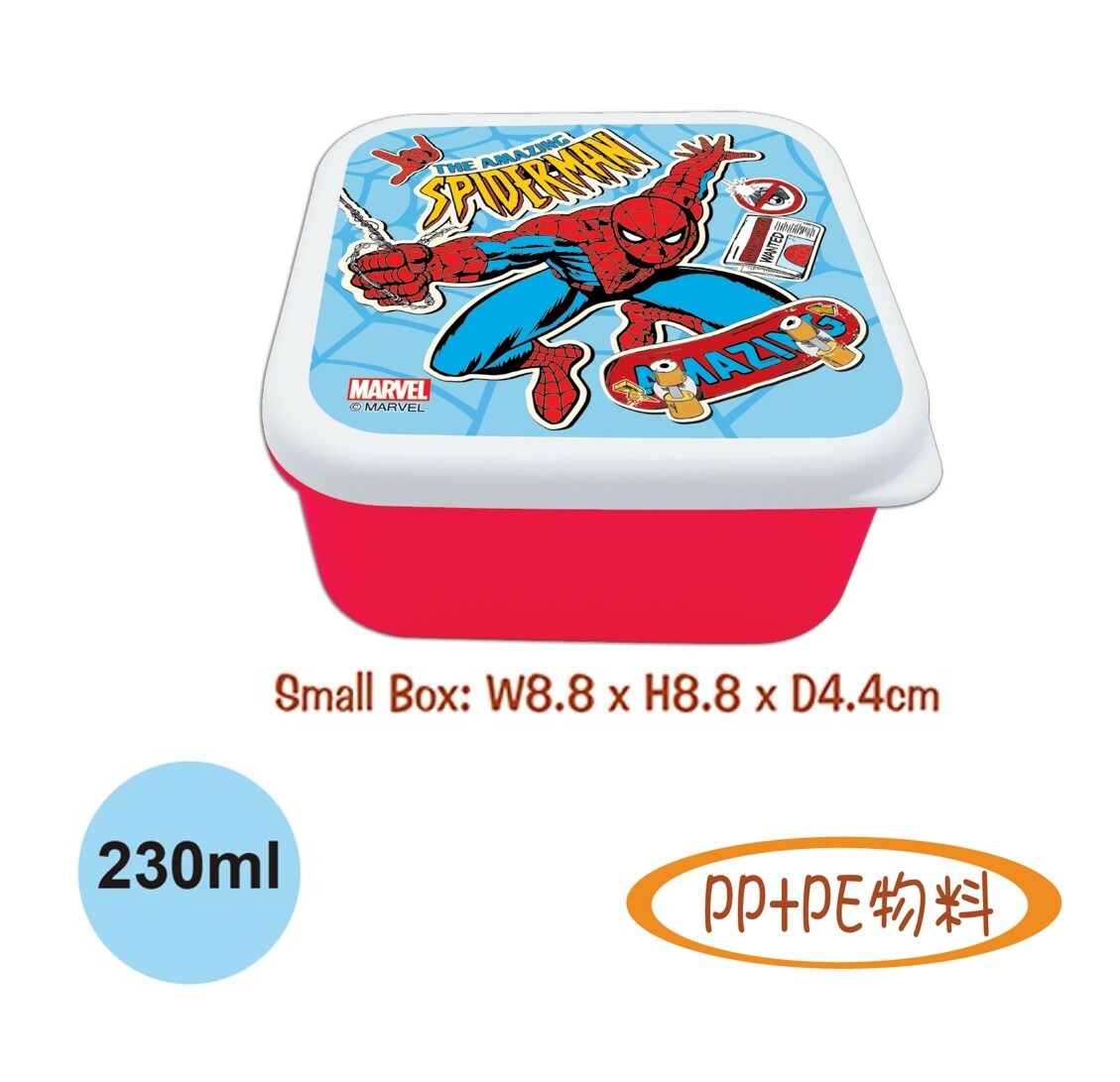 Marvel 兒童迷你食物盒-蜘蛛俠