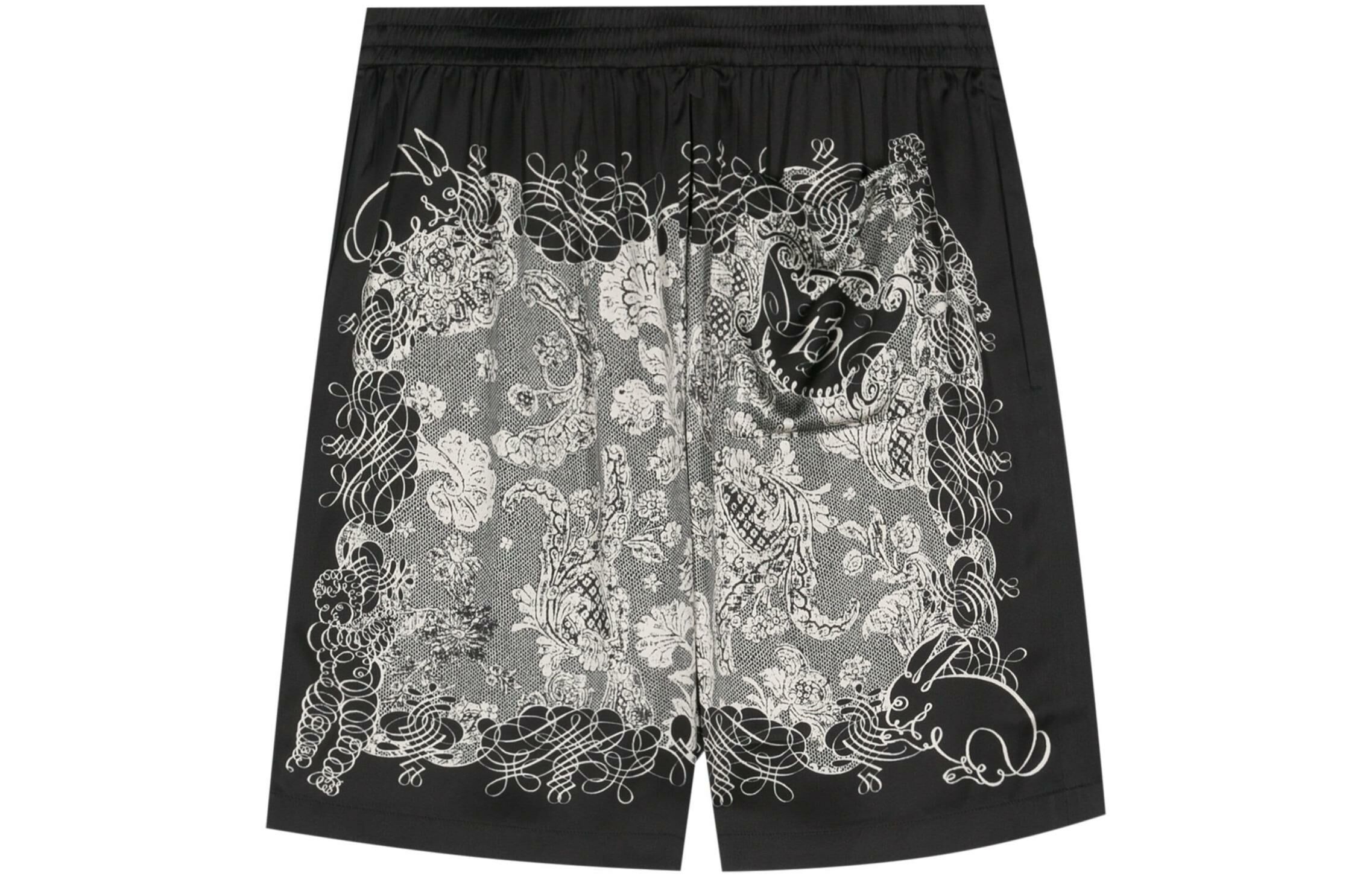 【代購】Acne Studios Casual Printed Shorts