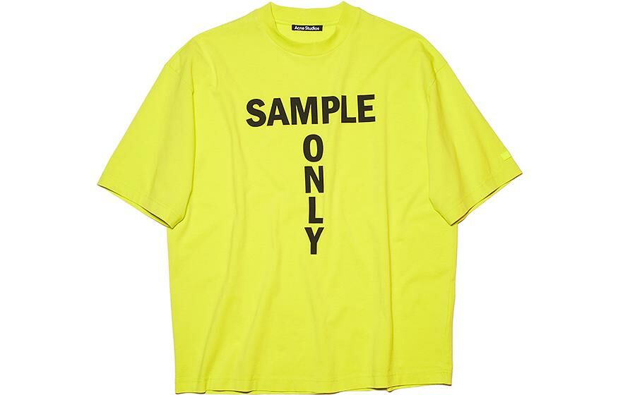 【代購】Acne Studios SS22 T-Shirt Men's Yellow Green