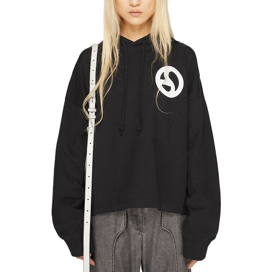 【代購】Acne Studios Logo Printed Drawstring Hoodie