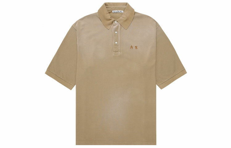 【代購】Acne Studios Polo Shirts Men Dark Brown