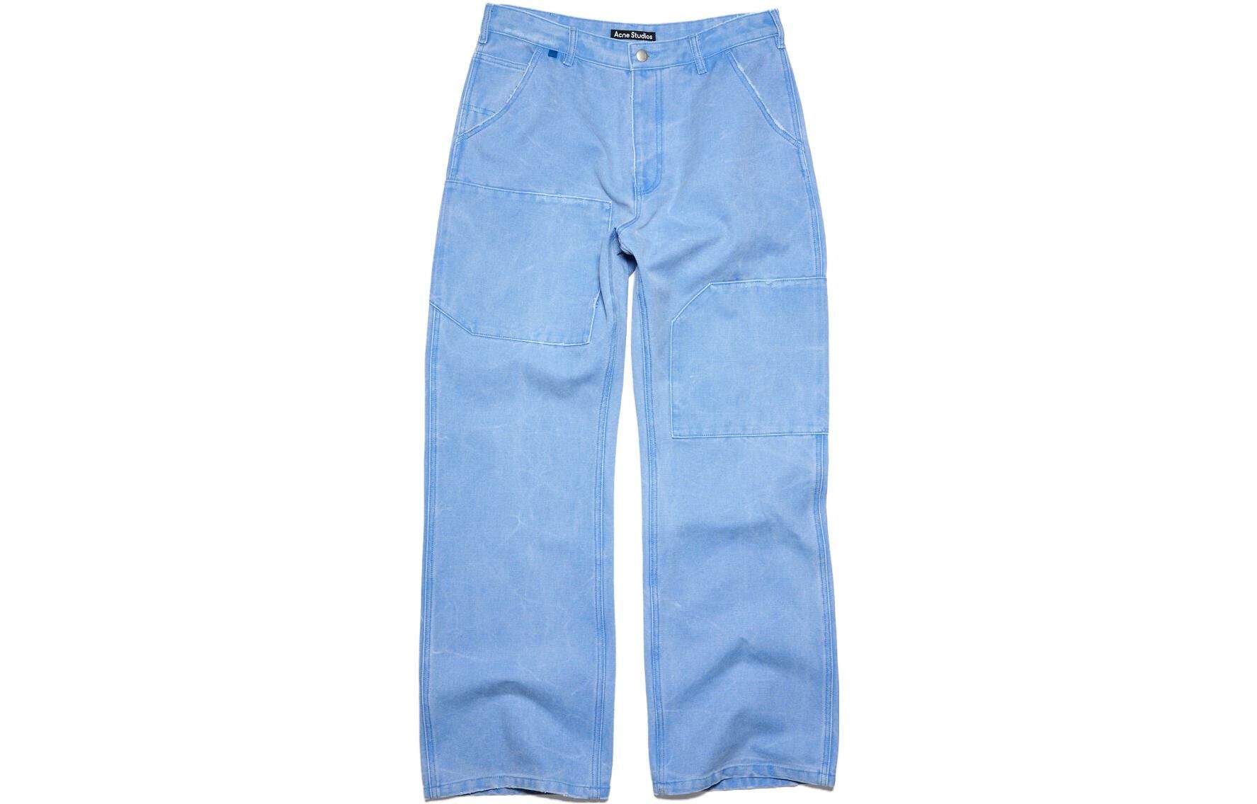 【代購】Acne Studios Distress Detailed Wide Leg Pants