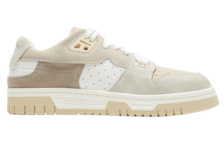 【代購】Acne Studios Crinkled Panelled Suede Sneakers